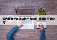 国内都有什么区块链平台公司[我国区块链公司]